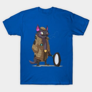 Fox Detective Illustration T-Shirt